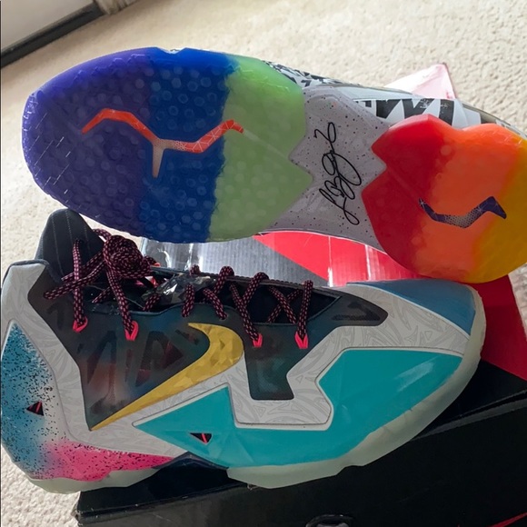 Nike “What The Lebron” XI Premium multicolor SZ 14 main image 4